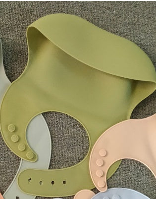 Soft Waterproof Silicone Baby Bib