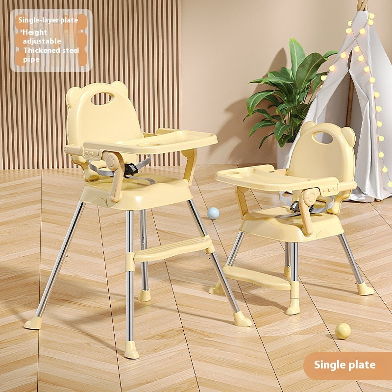 Baby Multifunctional Foldable Children's Dining Chair