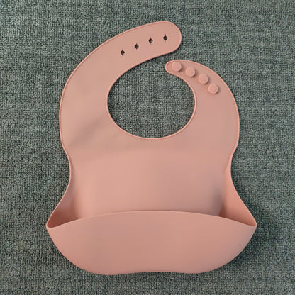 Soft Waterproof Silicone Baby Bib