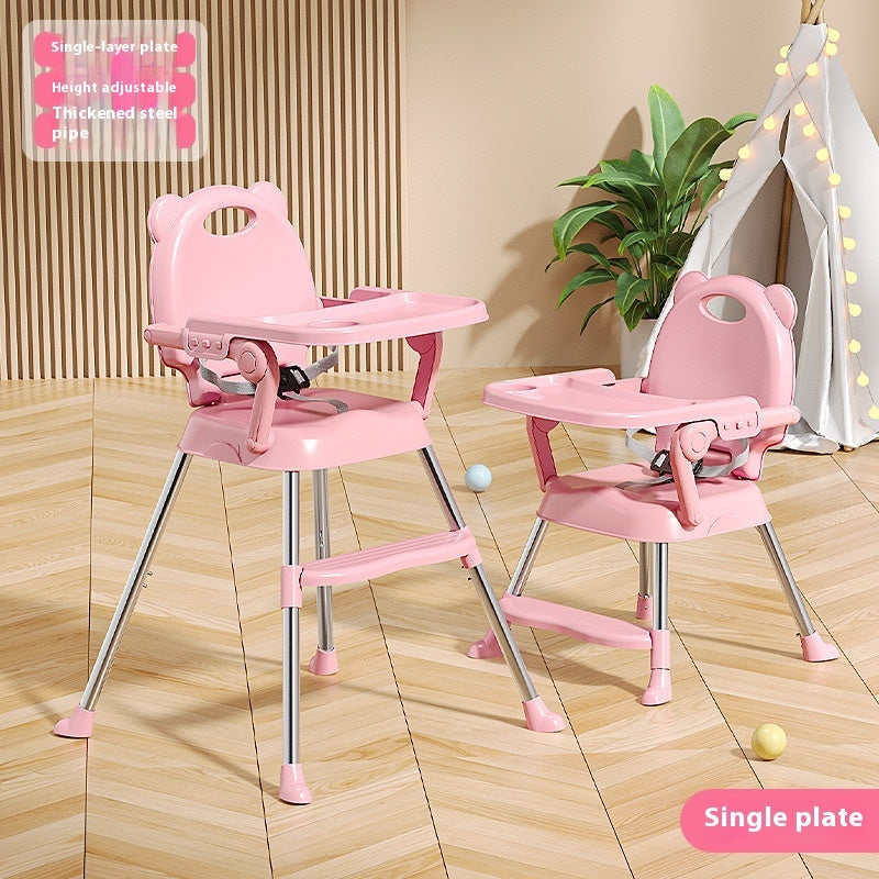 Baby Multifunctional Foldable Children's Dining Chair