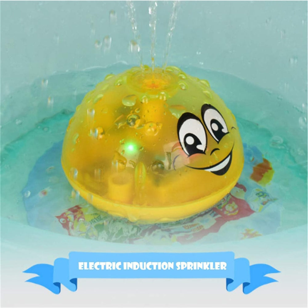 Water Spray Light Rotating Pool Toy