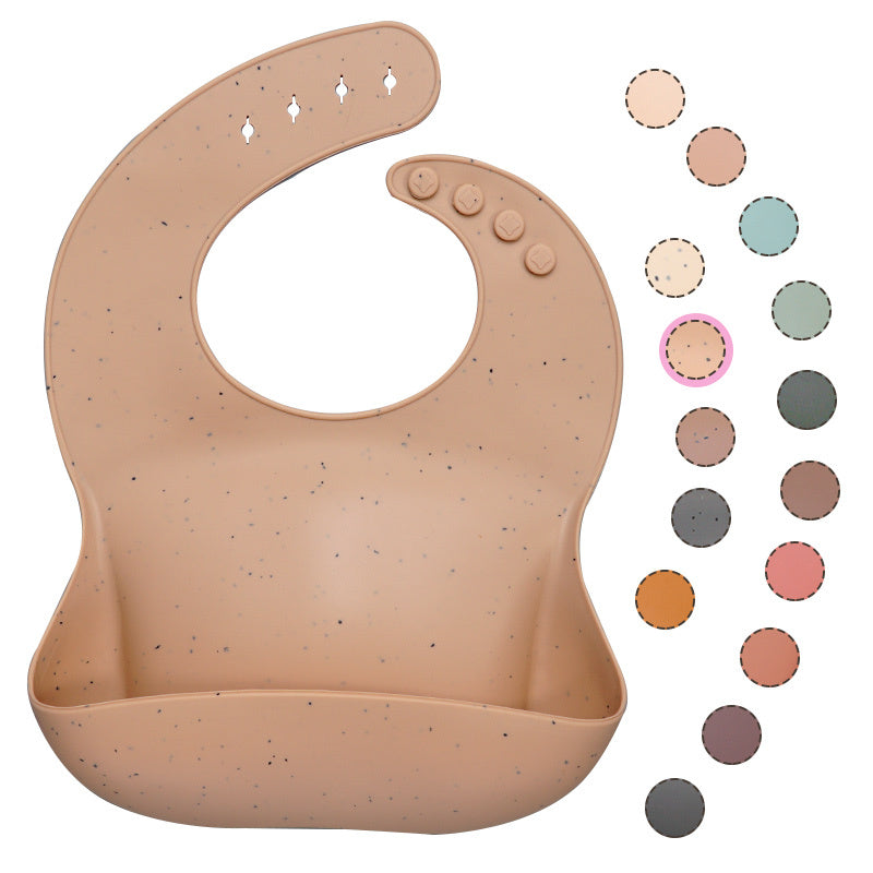 Soft Waterproof Silicone Baby Bib