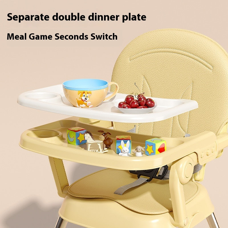 Baby Multifunctional Foldable Children's Dining Chair