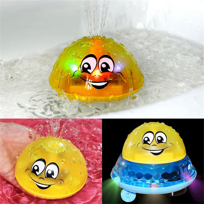 Water Spray Light Rotating Pool Toy