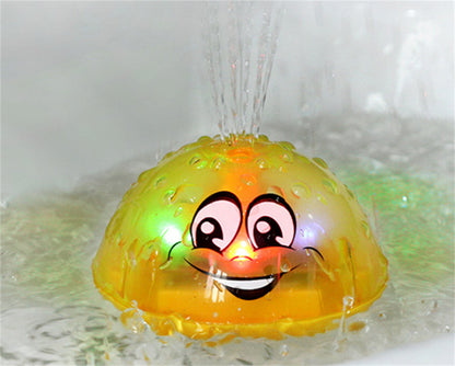 Water Spray Light Rotating Pool Toy